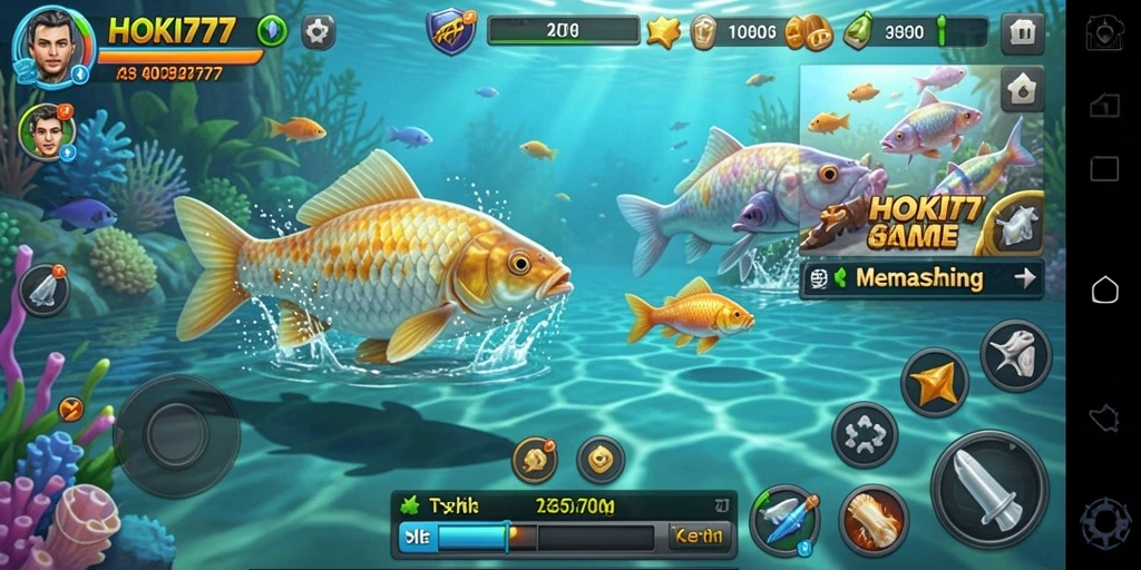 Antarmuka HOKI777 menampilkan pengalaman memancing yang mendebarkan.