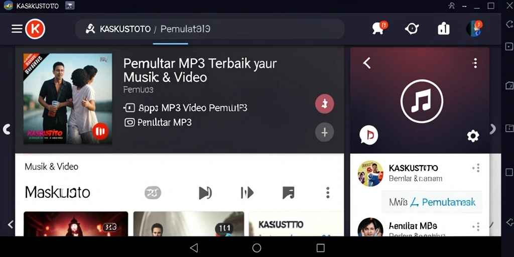 Tampilan antarmuka KASKUSTOTO yang menarik dan mudah digunakan.