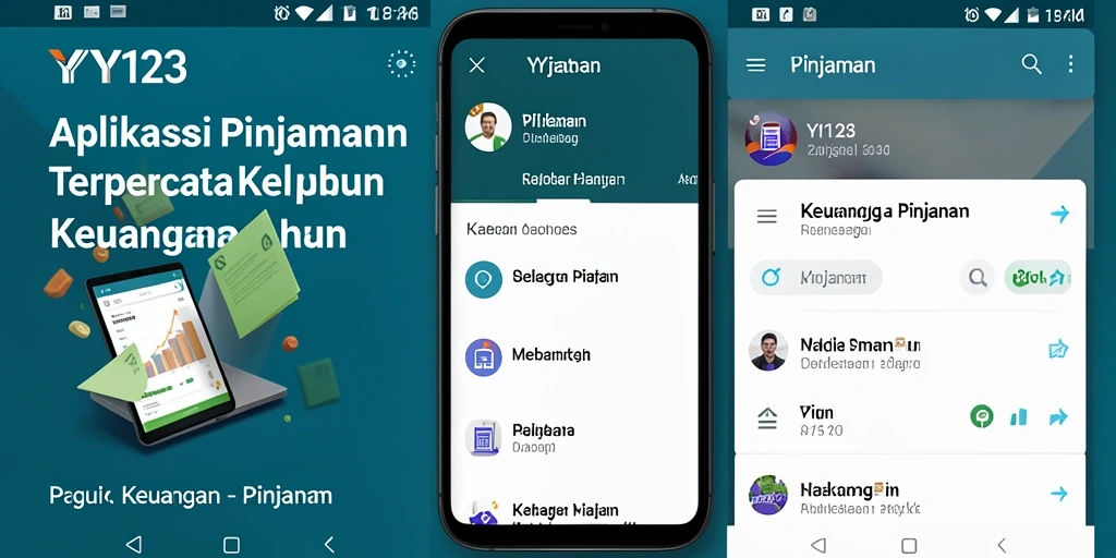 Tampilan antarmuka pengguna YY123 yang sederhana dan informatif.
