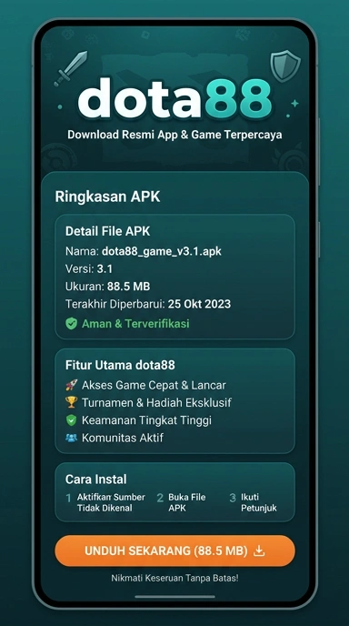 Panduan Lengkap Unduh APK dota88 untuk Android