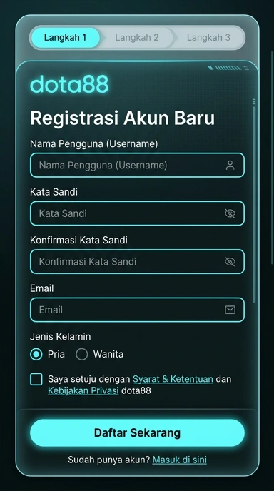 Panduan Lengkap Membuat Akun Baru Dota88